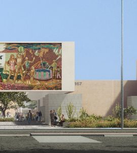 Hilbert Museum expansion rendering