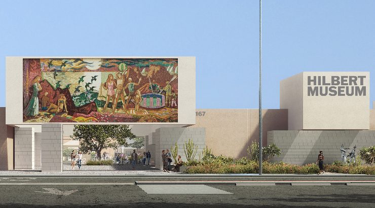 Hilbert Museum expansion rendering