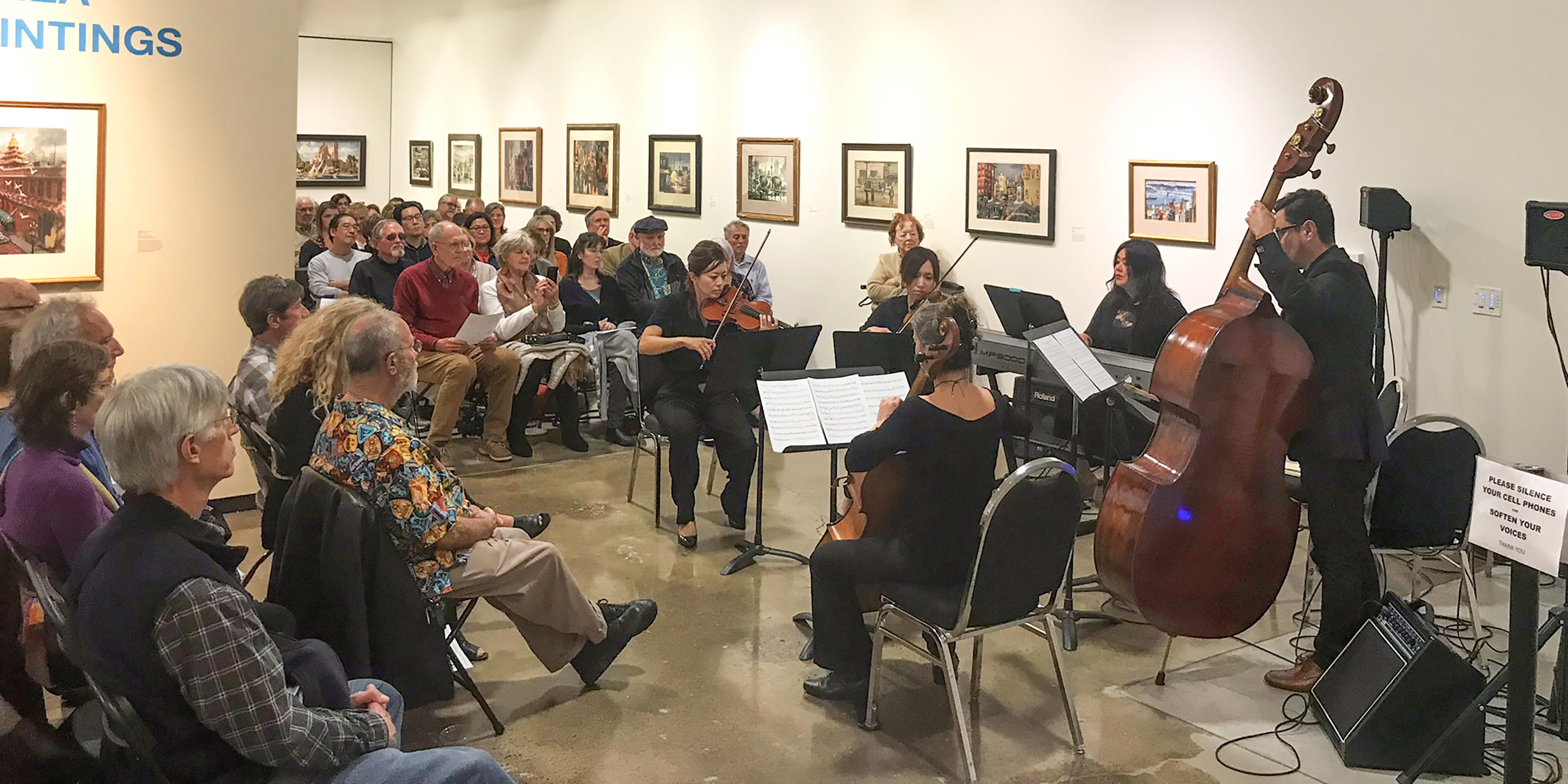 Music performance at Hilbert Museum