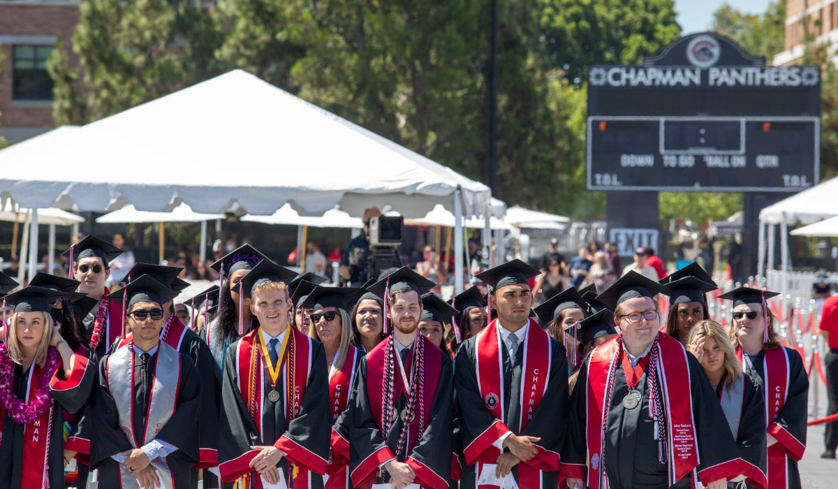 Class of 2022 Prepares to Graduate with Traditional Pomp and Circumstance | Chapman Newsroom - Chapman University: Happenings