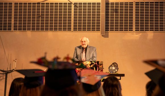 jack horner in fish interfaith center chapman university