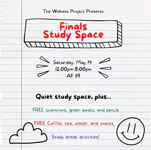 study space graphic flyer