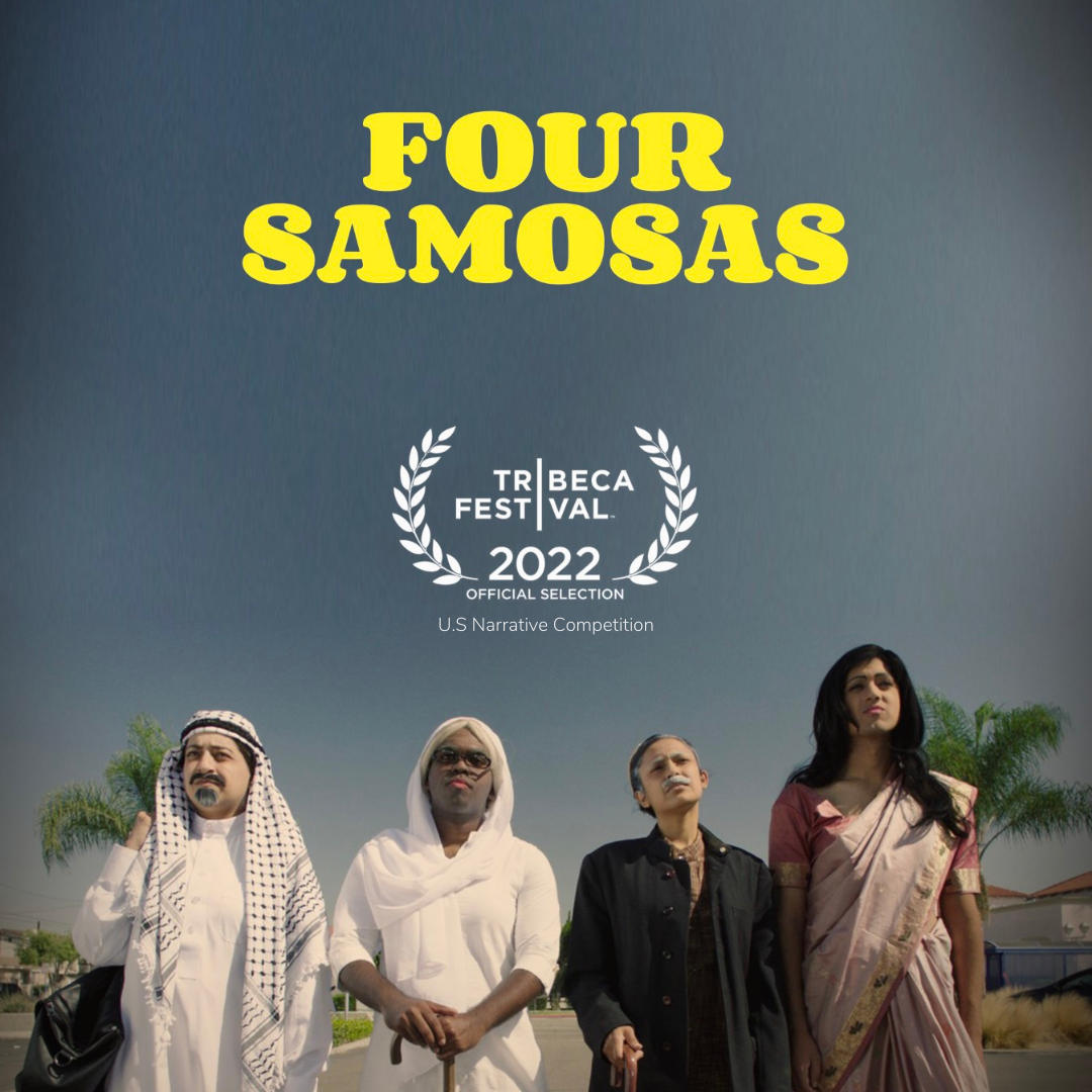 "Four Samosas" movie poster