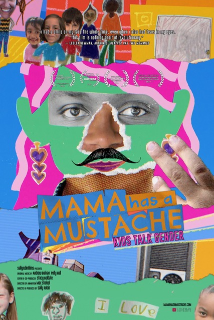 "Mama Has a Mustache" poster 