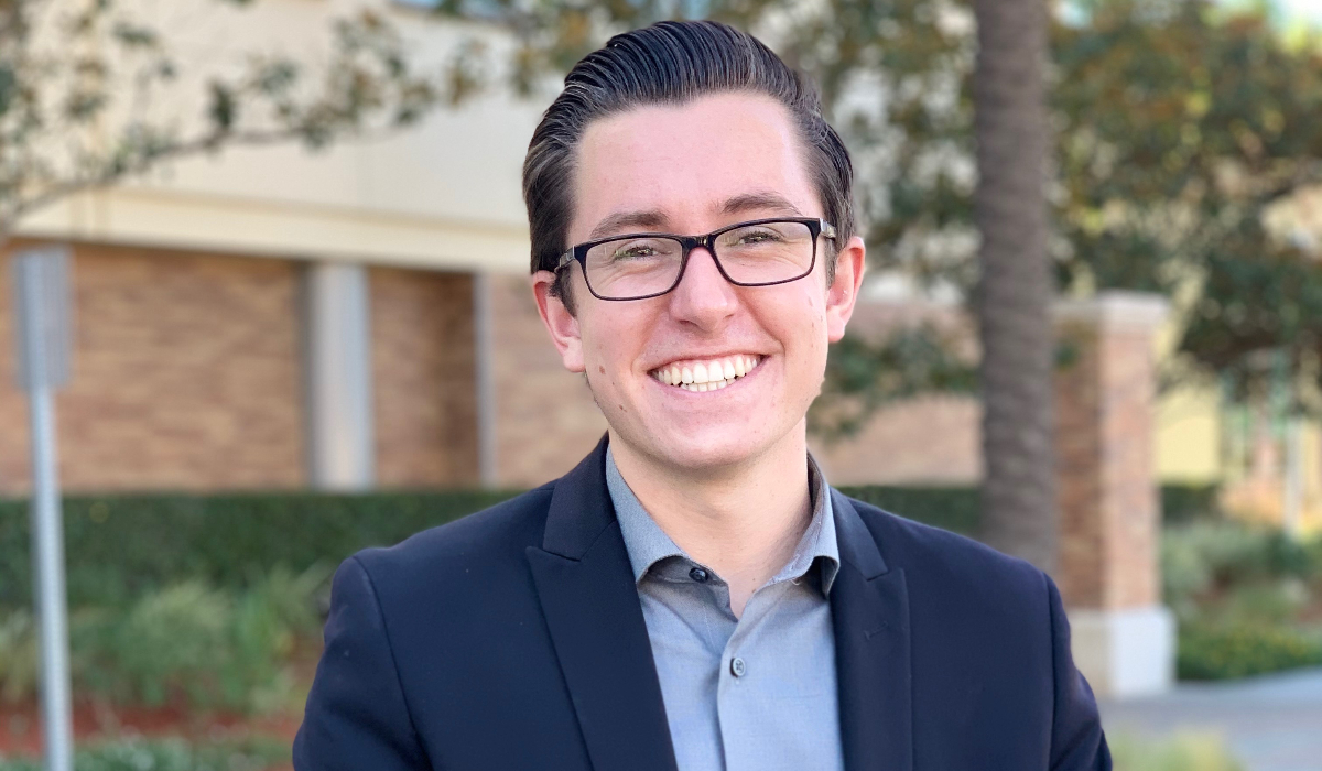Philip Goodrich on campus