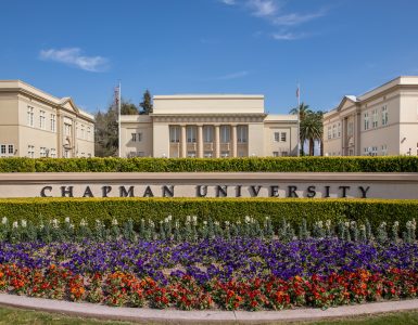 memorial hall on chapman orange campus