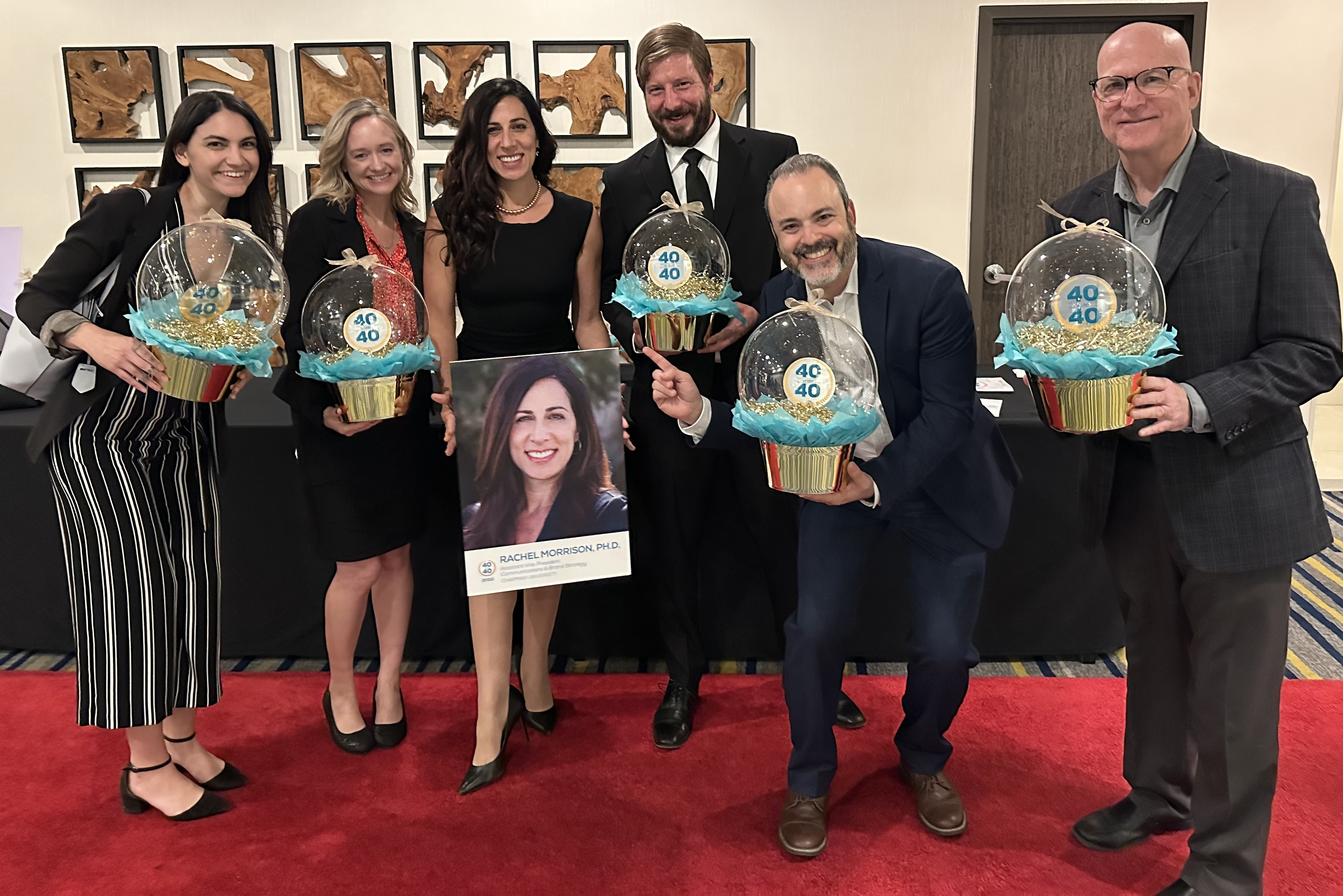 SMC team members at Greater Irvine Chamber 40 Under 40