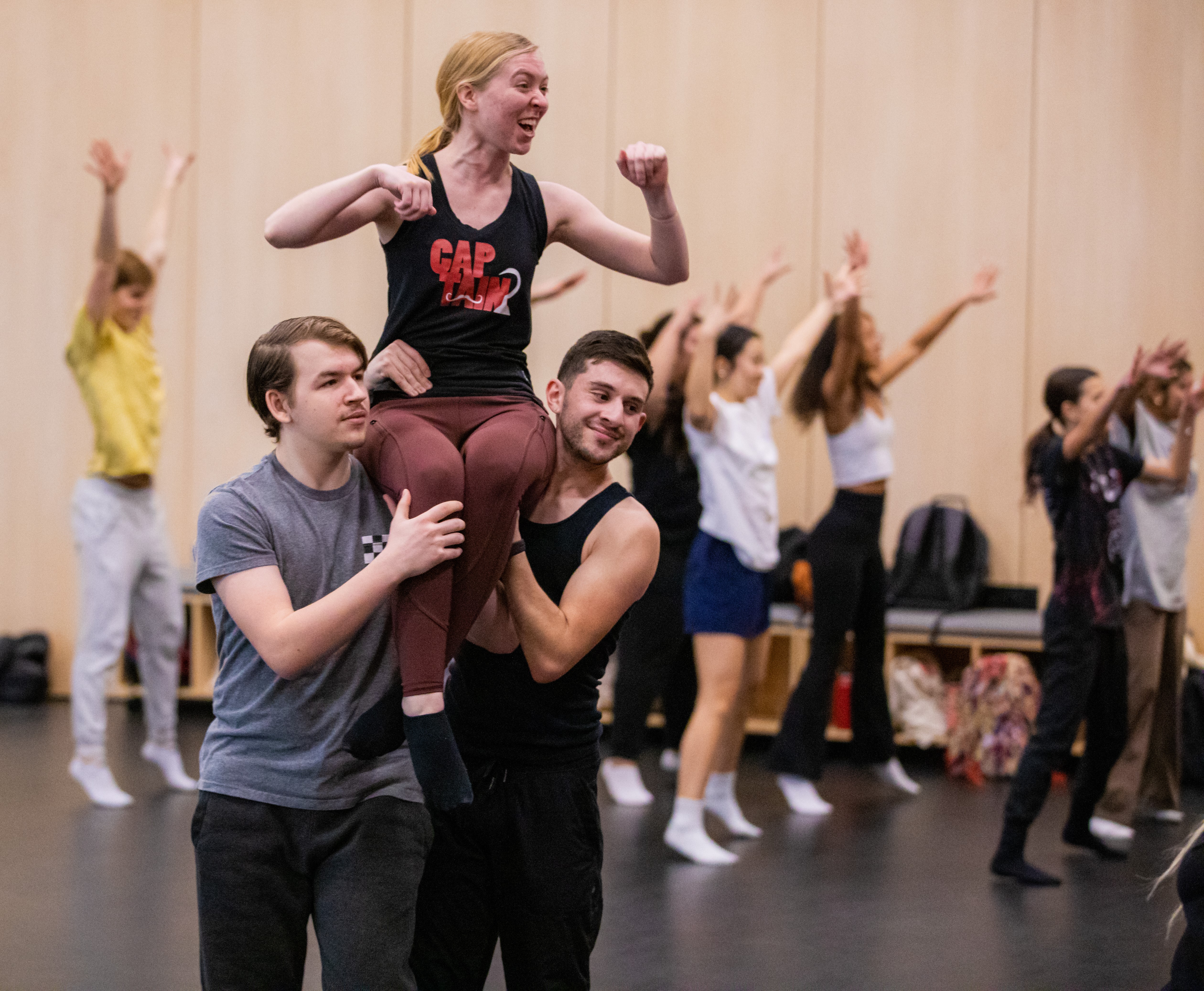 Students rehearse for last Chapman Celebrates