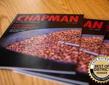 Chapman magazine wins CASE award