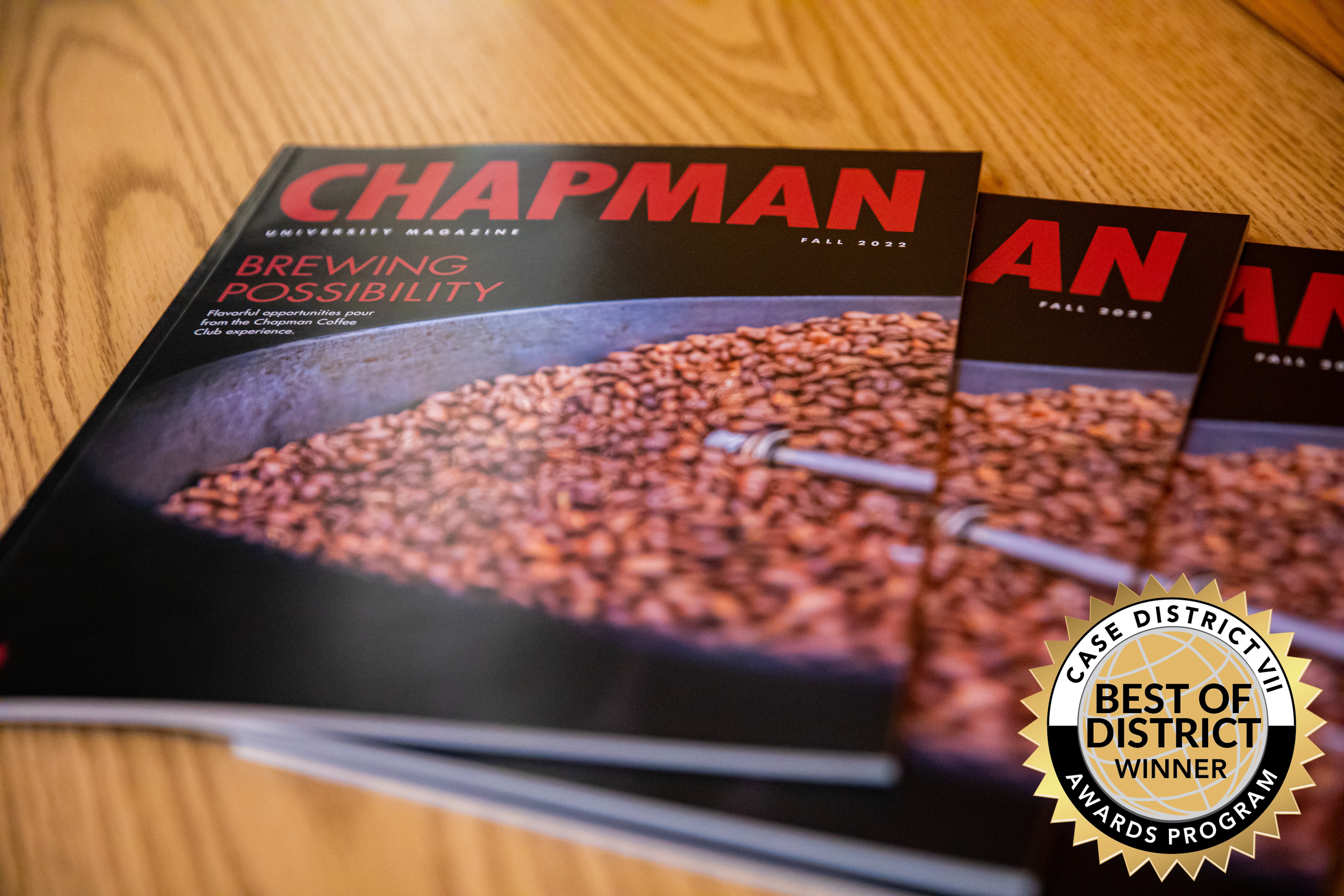 Chapman magazine wins CASE award