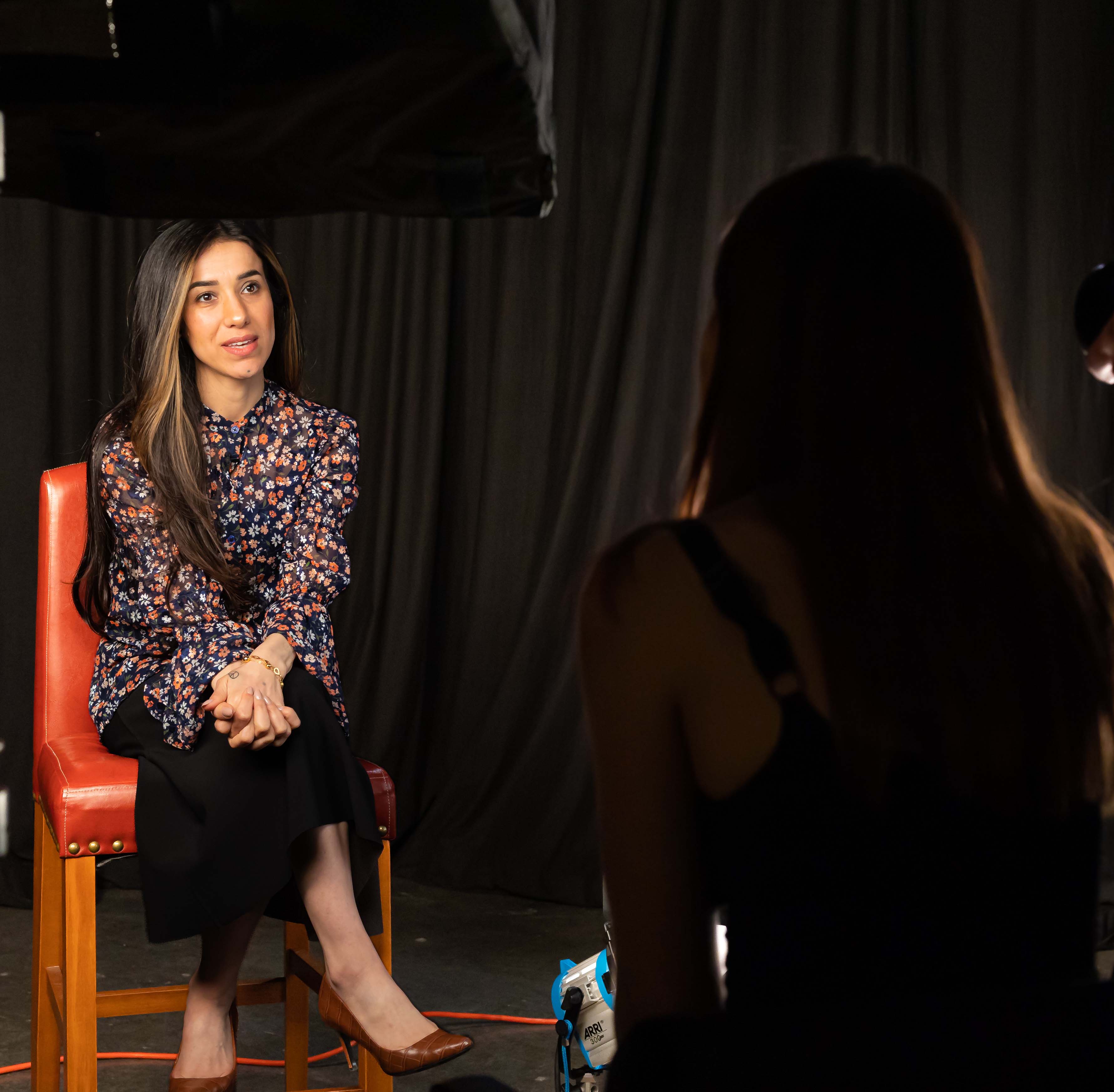 Interviewing Nadia Murad