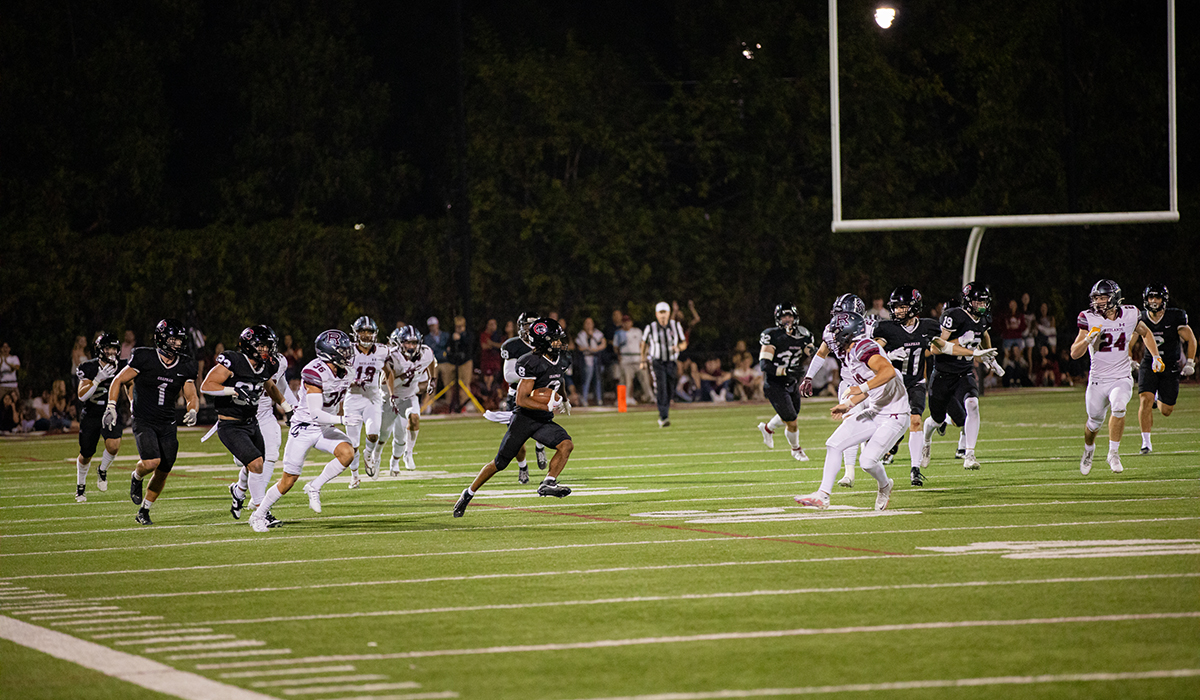 football game on Wilson Field