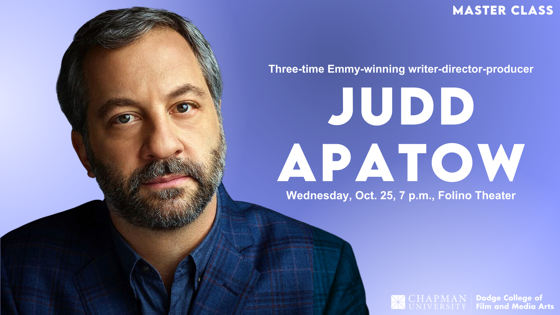 Judd Apatow Master Class