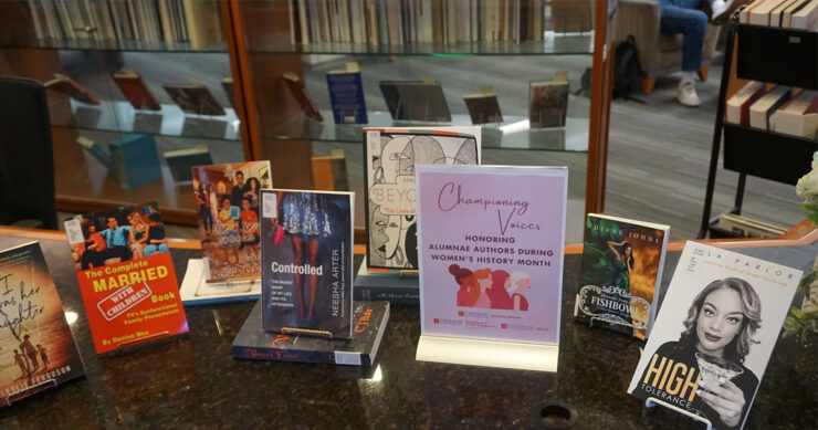 library display of books