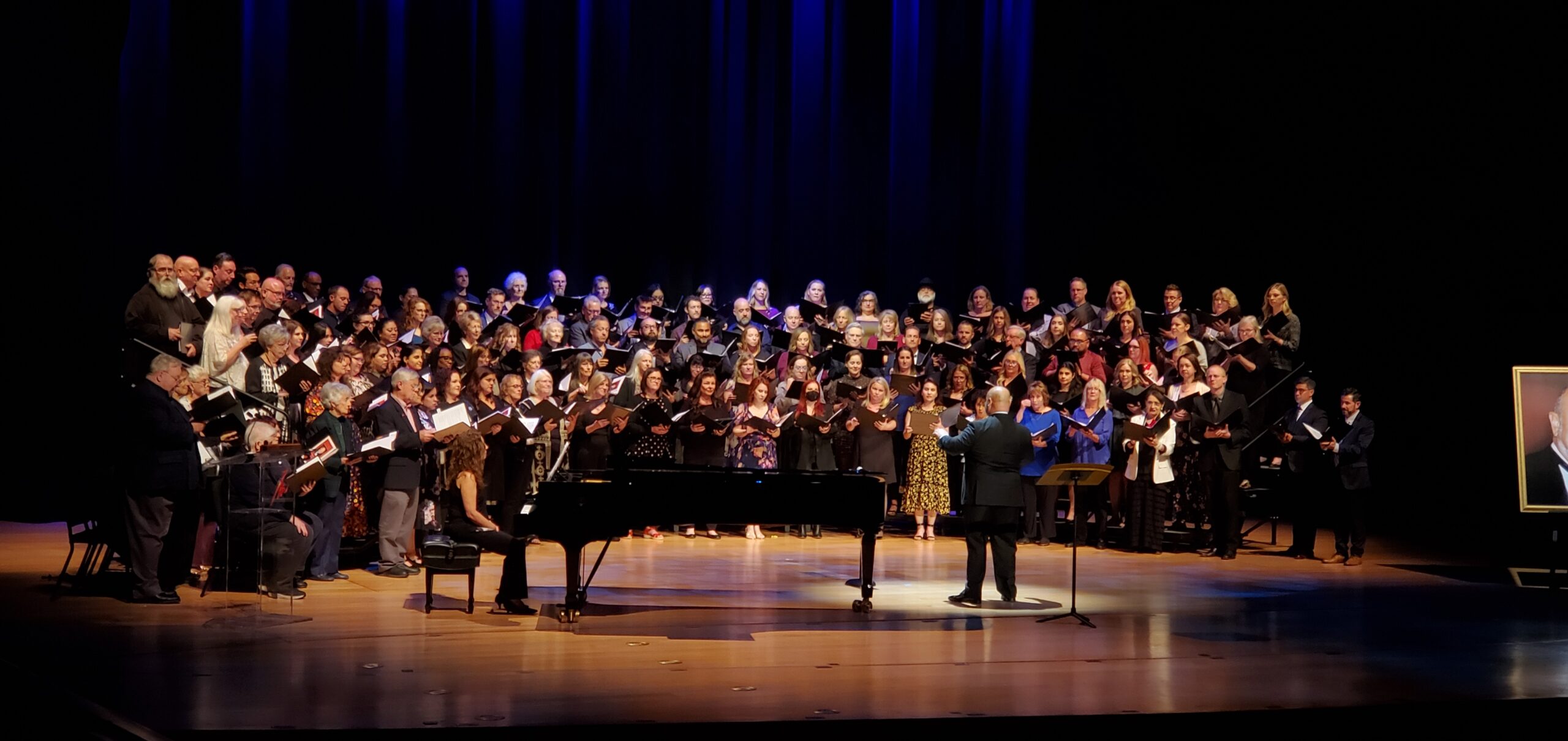 Alumni Choir Celebrates Life of Performing Arts Dean William Hall ...