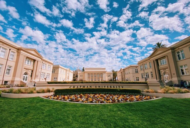Front of Chapman Campus