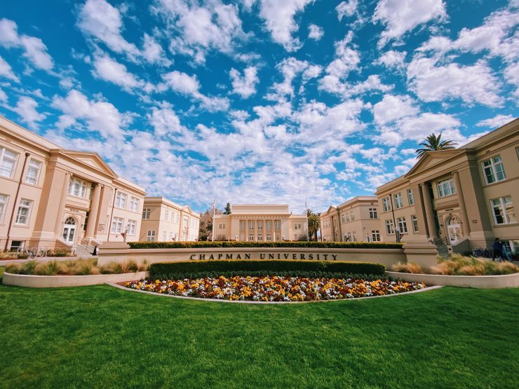 Front of Chapman Campus