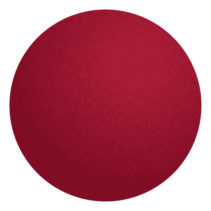red nucleus of an atom