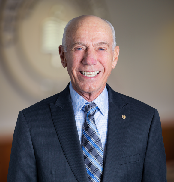 Headshot of Jim Burra, chair of the Chapman Board of Trustees