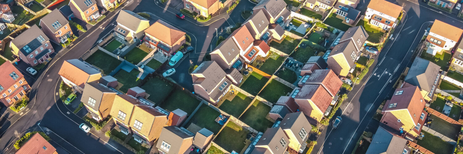 Aerial Houses Residential