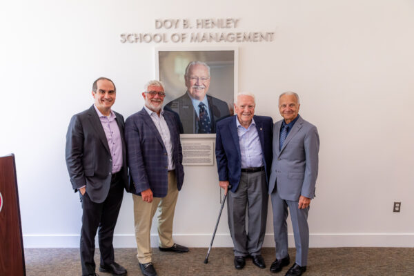 Doy Henley School Unveiling