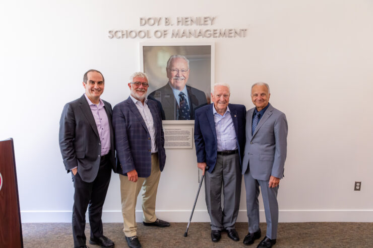 Doy Henley School Unveiling