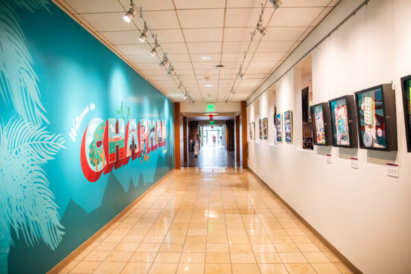 Hallway art