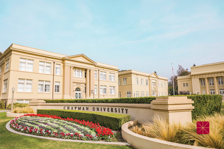Chapman University memorial lawn