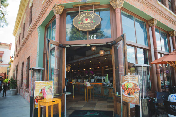 Entrance to Urth Caffe