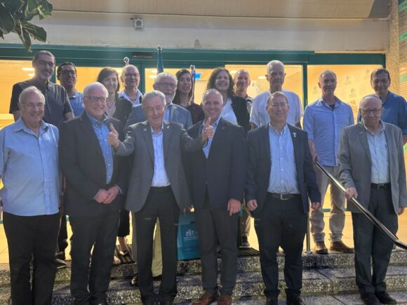 Daniele Struppa in Israel. 