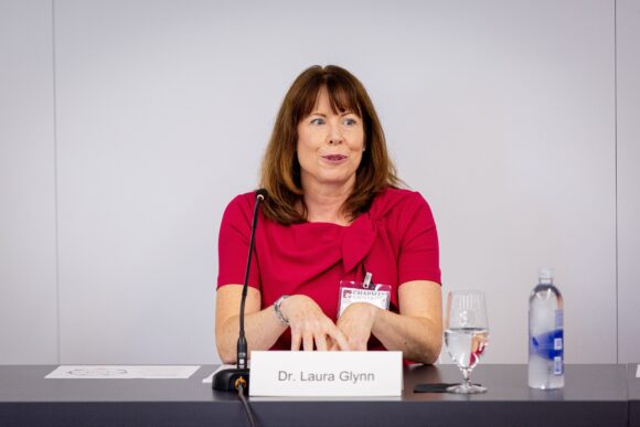 Dr. Laura Glynn, professor of psychology and associate dean of research in Crean College at Chapman University.