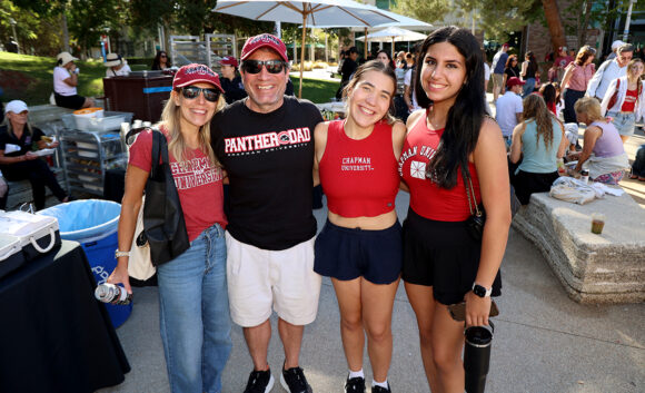 Chapman Family homecoming 