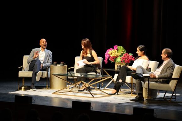 Keegan-Michael Key on stage.