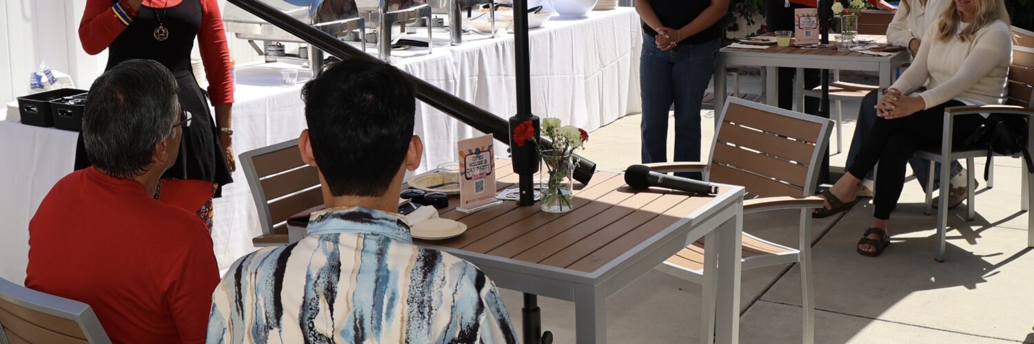 Emma Salahuddin plays the Didgeridoo