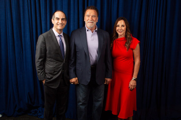 matt parlow, arnold schwarzenegger, lisa argyros