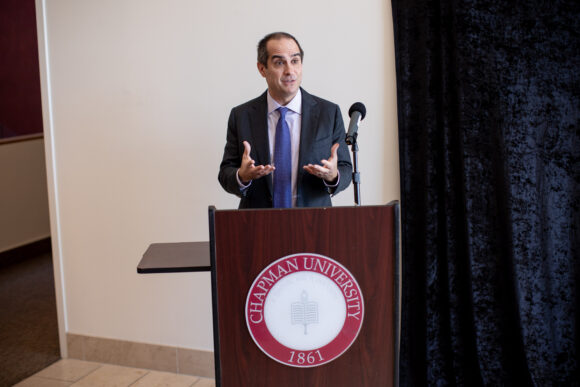Chapman University President Matt Parlow