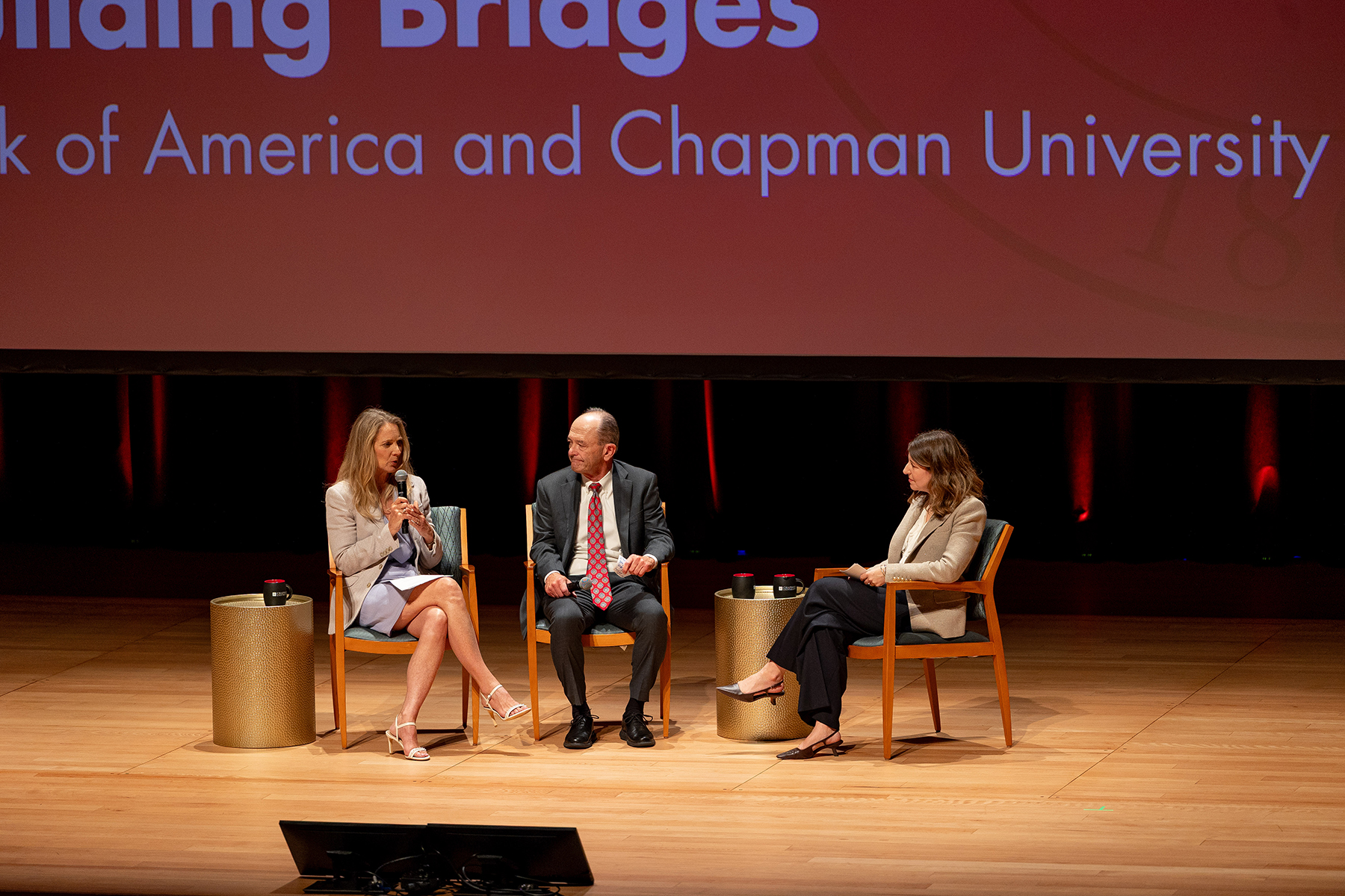 Shari Battle talks about partnering with Chapman with Allen Staff and Amy Rogan-Mehta.