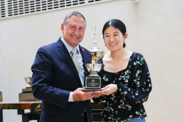 Emi Iwasaki and Jerry Price