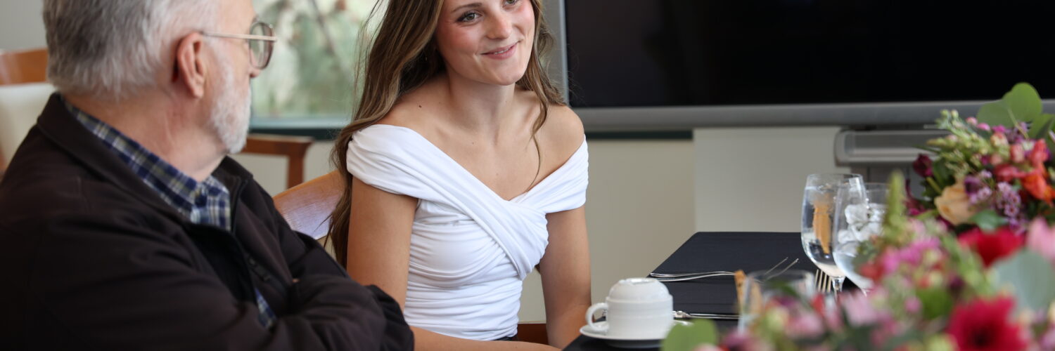Sienna at Luncheon with Church Leadership