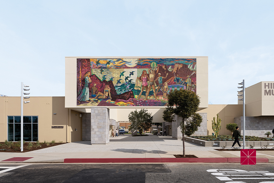 Exterior of the Hilbert Museum